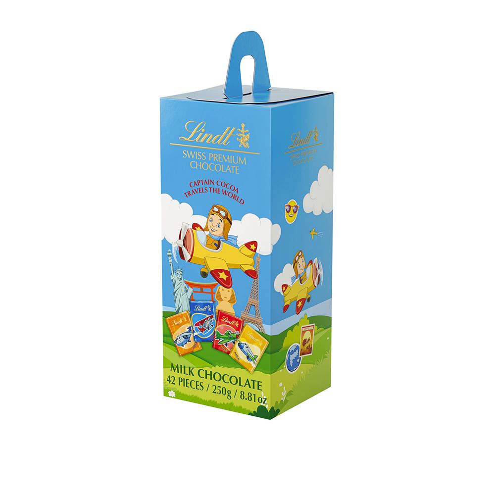 Lindt LINDT 瑞士蓮｜綜合盒裝牛奶巧克力薄片