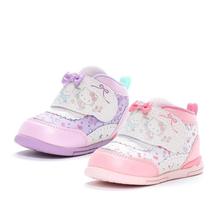 MOONSTAR 月星｜Sanrio三麗鷗家族HELLO KITTY寶寶鞋-粉
