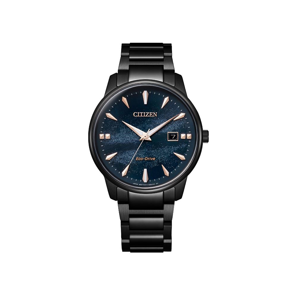 Citizen Citizen PAIR系列 全黑流沙光動能錶