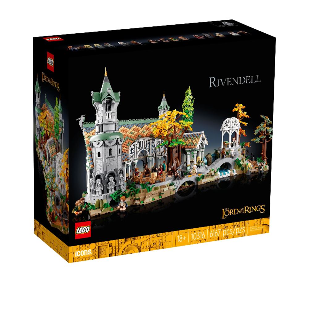 LEGO LEGO 樂高 Icons系列 10316 魔戒瑞文戴爾