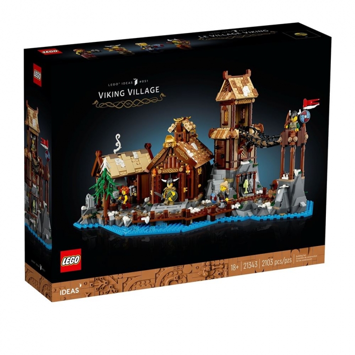 LEGO 樂高 Icons系列 21343 維京海盜村