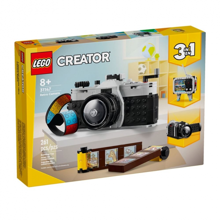 LEGO 樂高 Creator 3in1系列 31147 復古相機LEGO 樂高 Creator 3in1系列 31147 復古相機