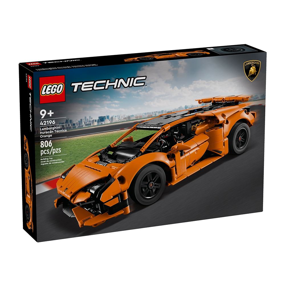 LEGO LEGO 42196 TECHNIC 藍寶堅尼呼拉肯橘