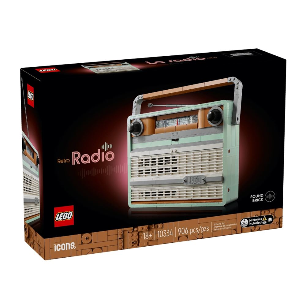 LEGO LEGO 樂高 Icons系列 10334 復古收音機 Retro Radio