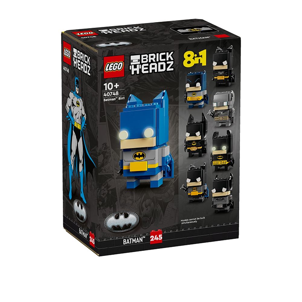 LEGO LEGO 40748 BrickHeadz 蝙蝠俠8合1大頭人偶