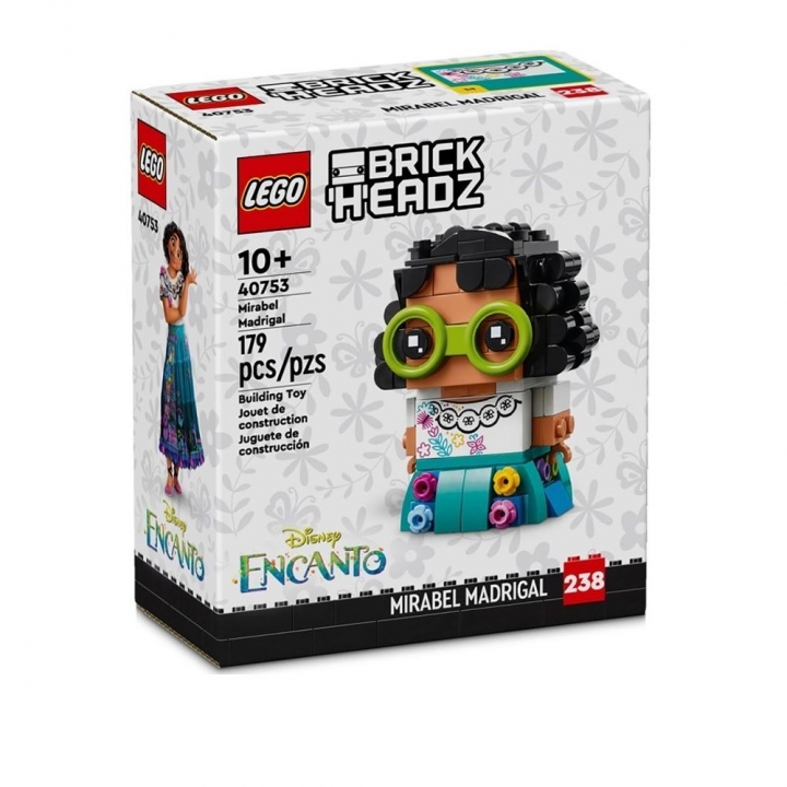 LEGO 樂高 BrickHeadz系列 40753 米拉貝兒 Mirabel MadrigalLEGO 樂高 BrickHeadz系列 40753 米拉貝兒 Mirabel Madrigal