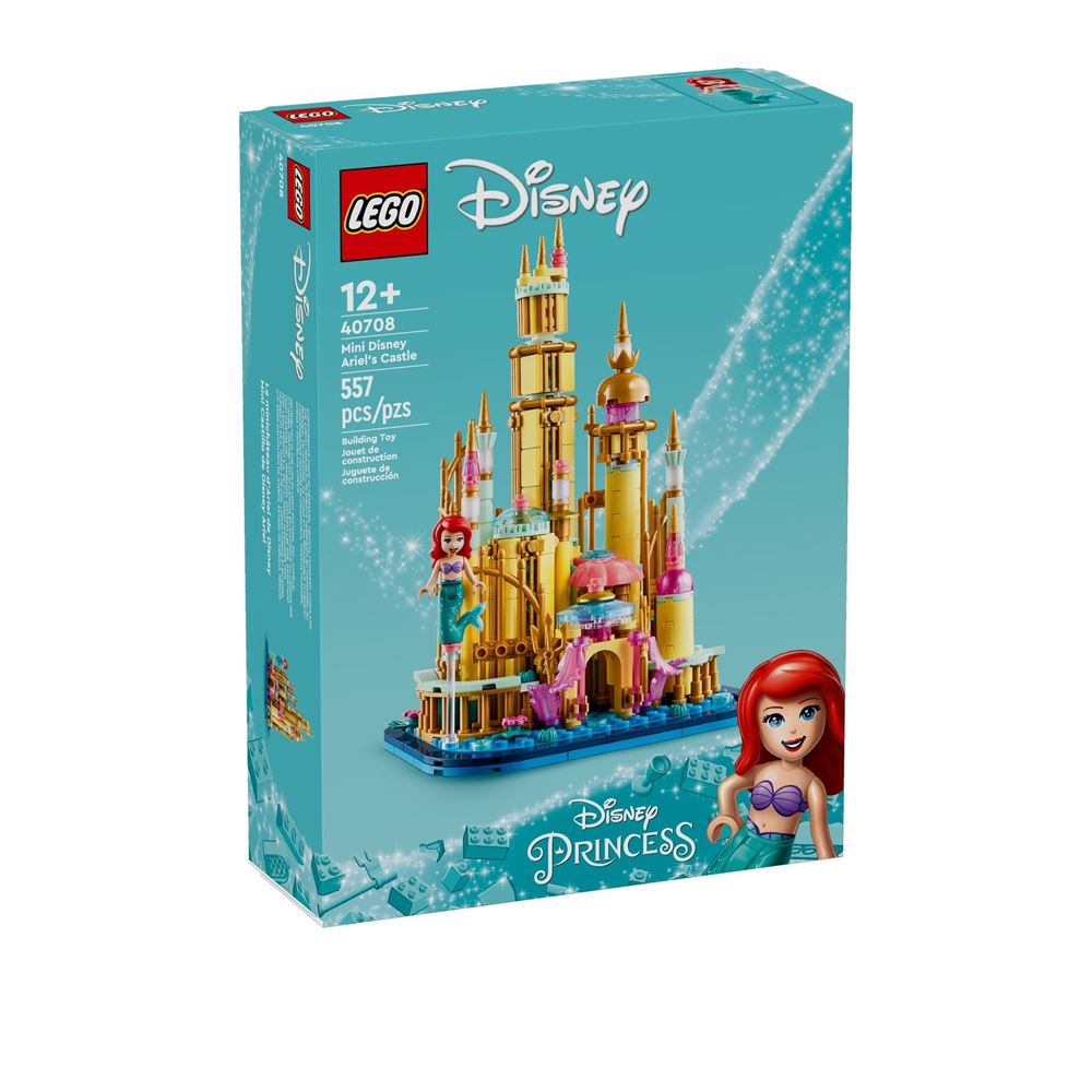 LEGO LEGO 樂高 Disney系列 40708 迷你迪士尼愛麗兒的城堡