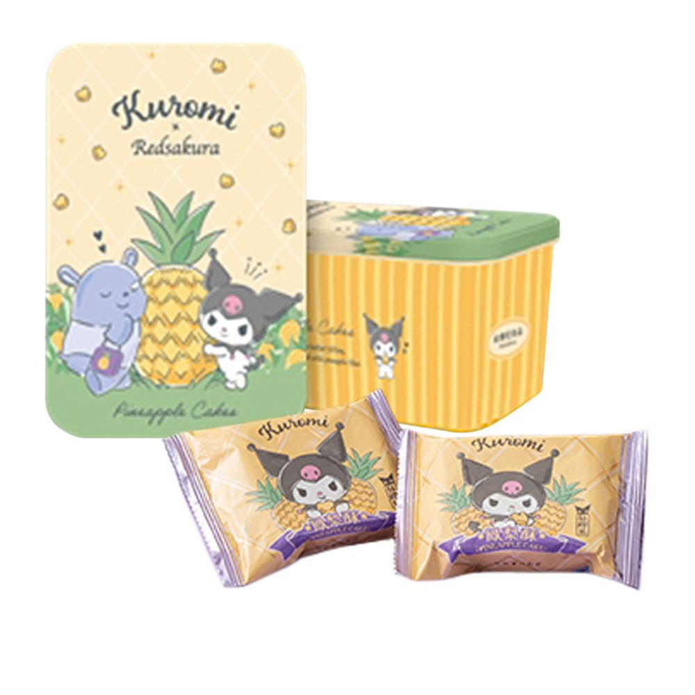 紅櫻花 紅櫻花 x Sanrio三麗鷗｜ Kuromi 心型鳳梨酥