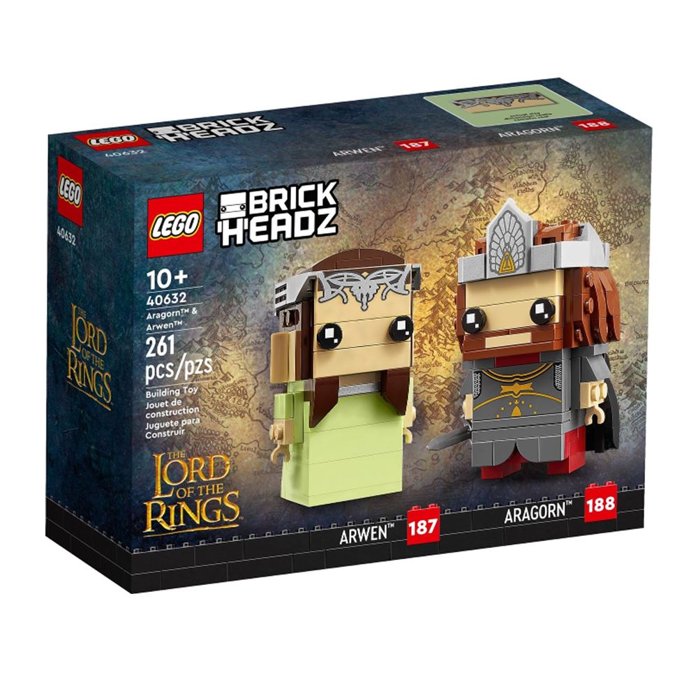LEGO LEGO 樂高 40632 BrickHeadz 魔戒亞拉岡與艾爾文