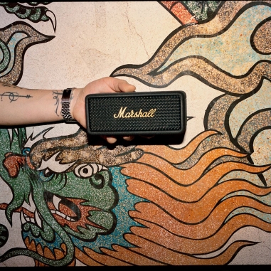 Emberton III - Black & BrassMarshall Emberton III 藍牙喇叭 - 古銅黑