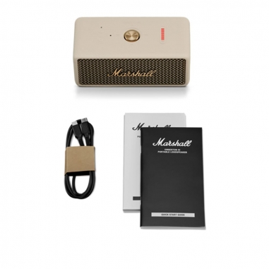 Emberton III - CreamMarshall Emberton III 藍牙喇叭 - 奶油白