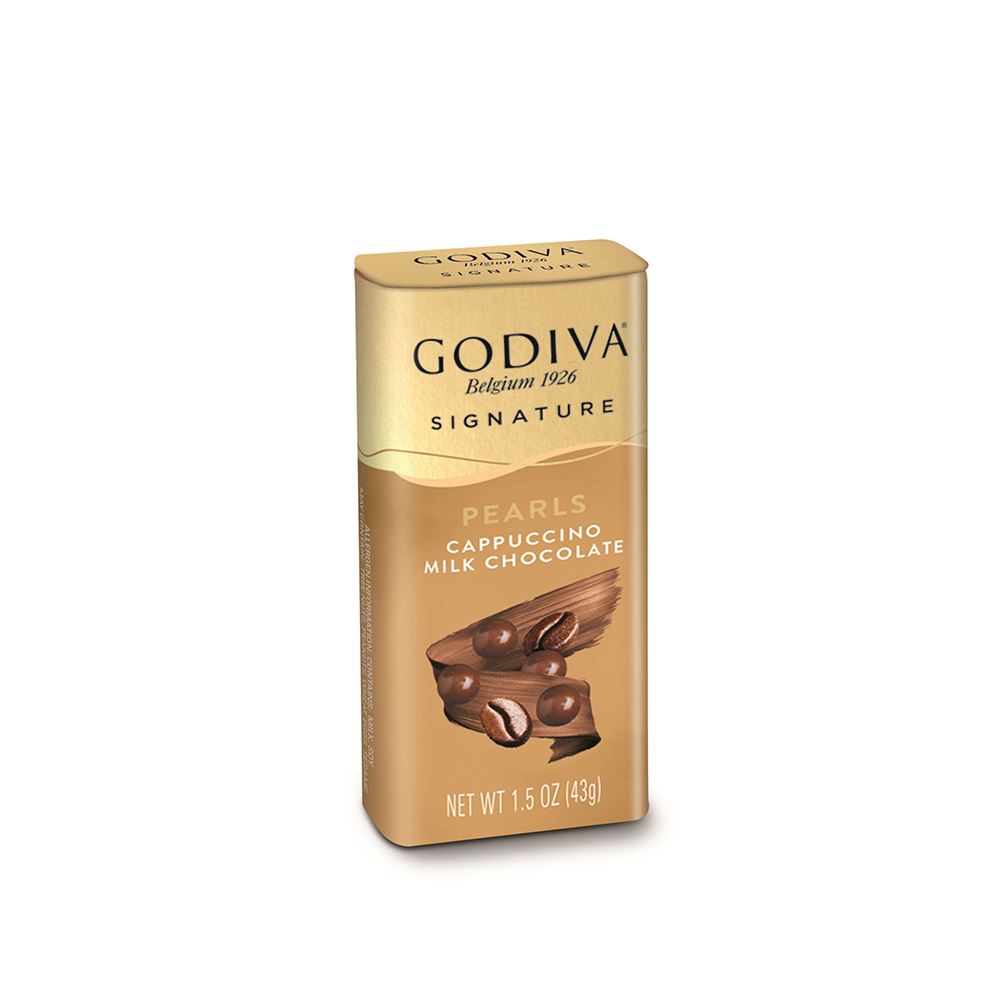 Godiva GODIVA｜經典鐵盒卡布其諾牛奶巧克力豆
