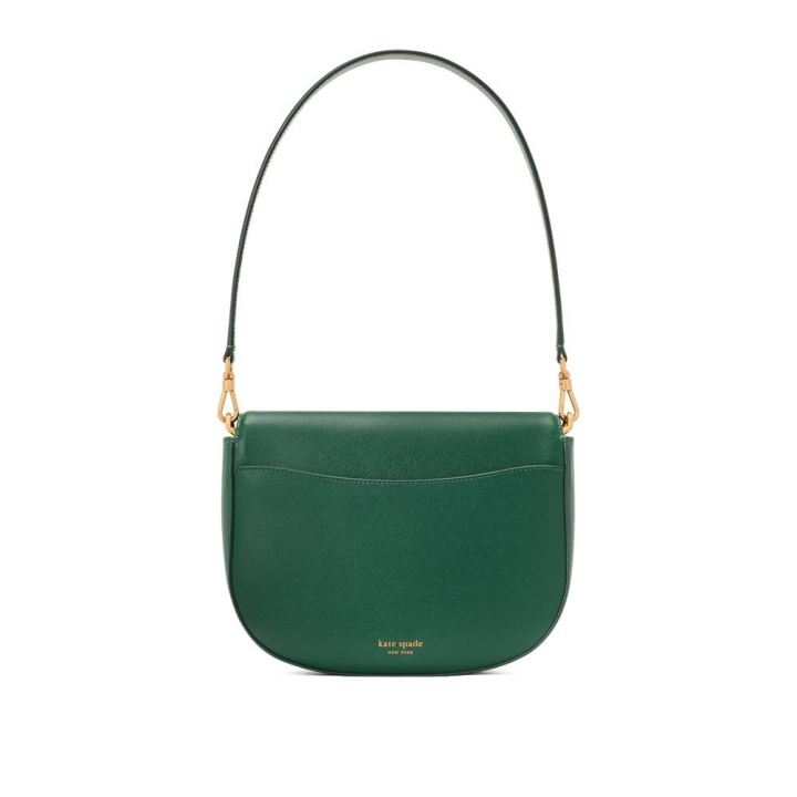 DAKOTA TEXTURED LEATHER MEDIUM SADDLE BAGDAKOTA肩背包