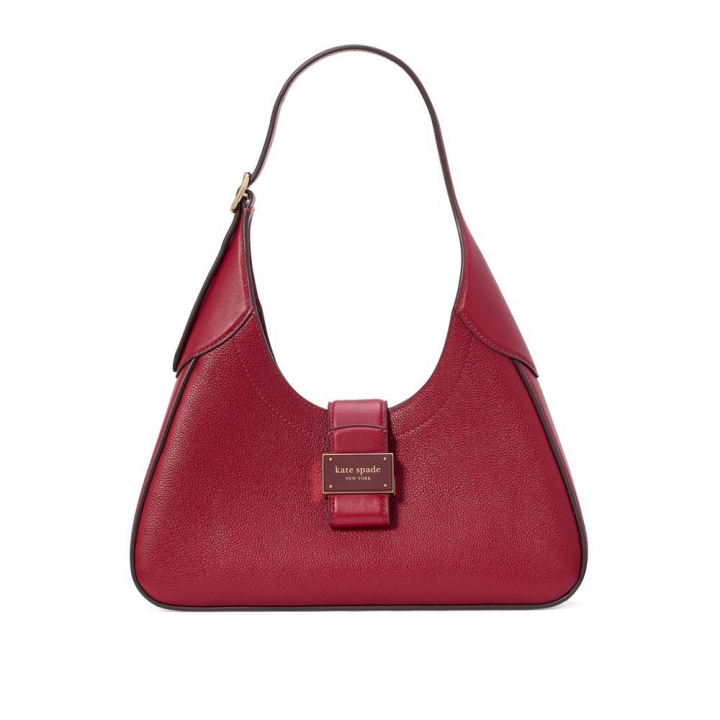 NOUVEAU PEBBLED LEATHER SHOULDERNOUVEAU肩背包