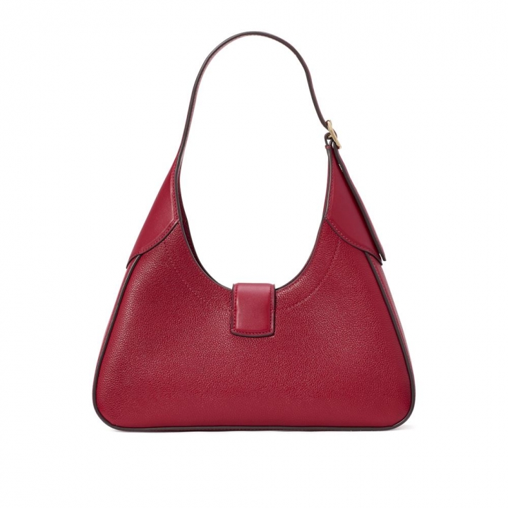 NOUVEAU PEBBLED LEATHER SHOULDERNOUVEAU肩背包