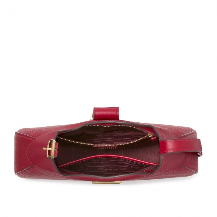 NOUVEAU PEBBLED LEATHER SHOULDERNOUVEAU肩背包