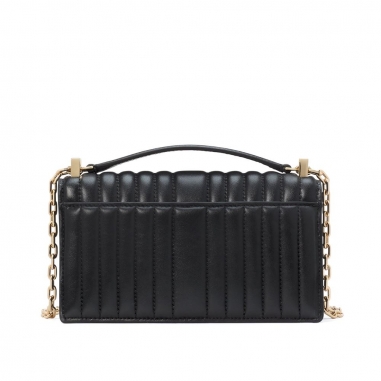 DECO QUILTED LEATHER MINI FLAP CHAIN CROSSBODYDECO斜背包