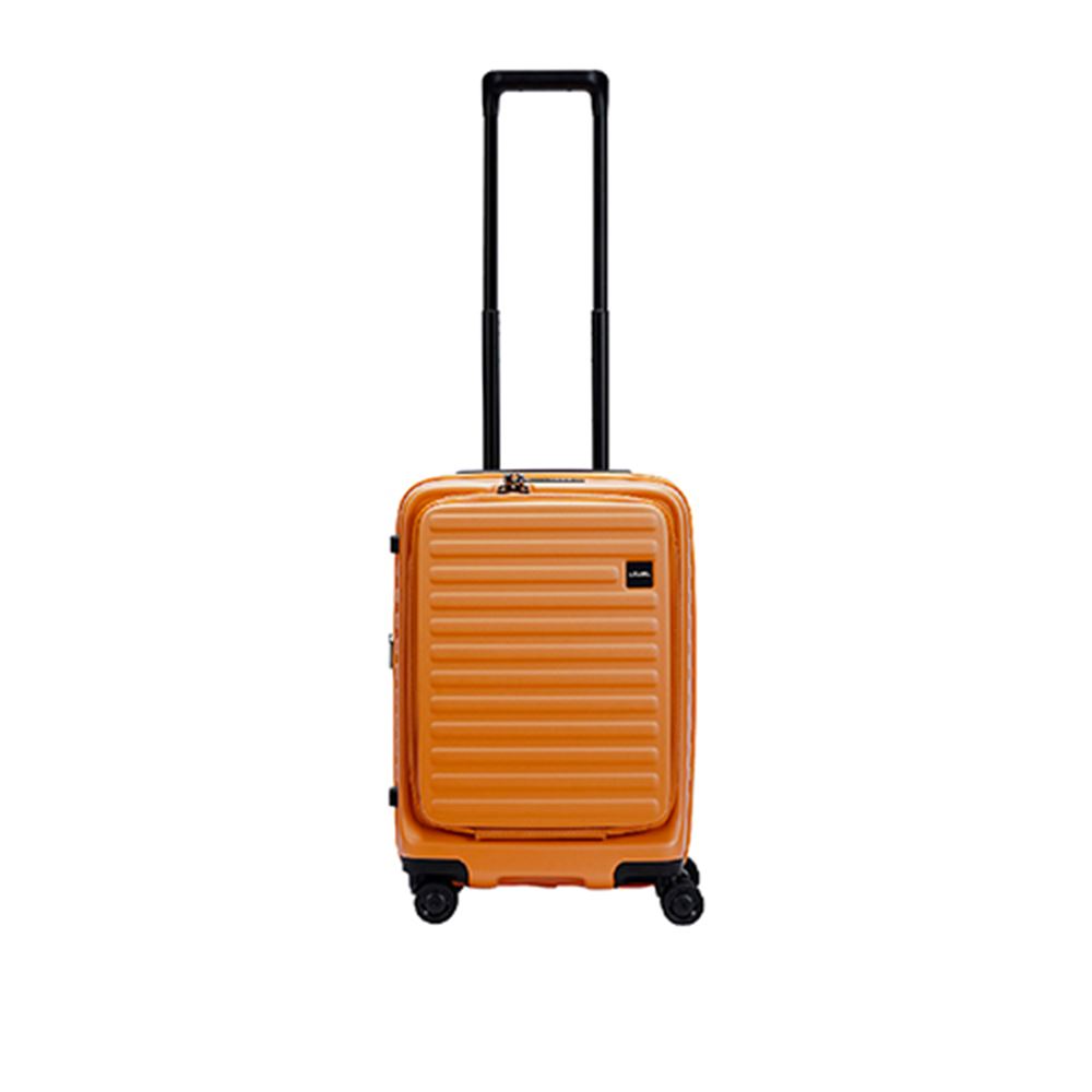 LOJEL LOJEL CUBO 升級版 21吋 前開式可擴充 防盜防爆雙齒拉鍊登機箱 黃金焦糖