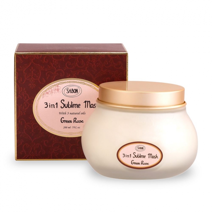 Hair - Sublime Mask 3 in 1 Green Rose 200ml綠玫瑰三合一修護髮膜200ml