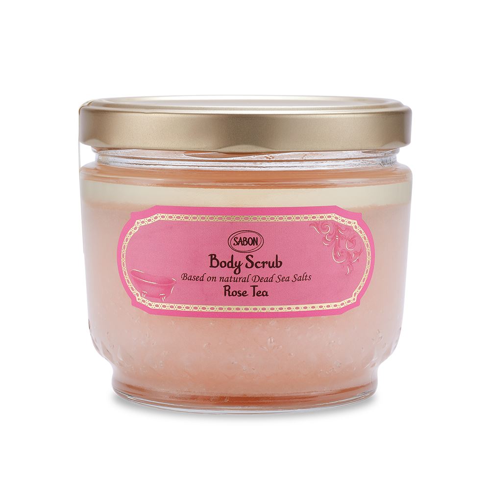 SABON 玫瑰茶語身體磨砂膏600g