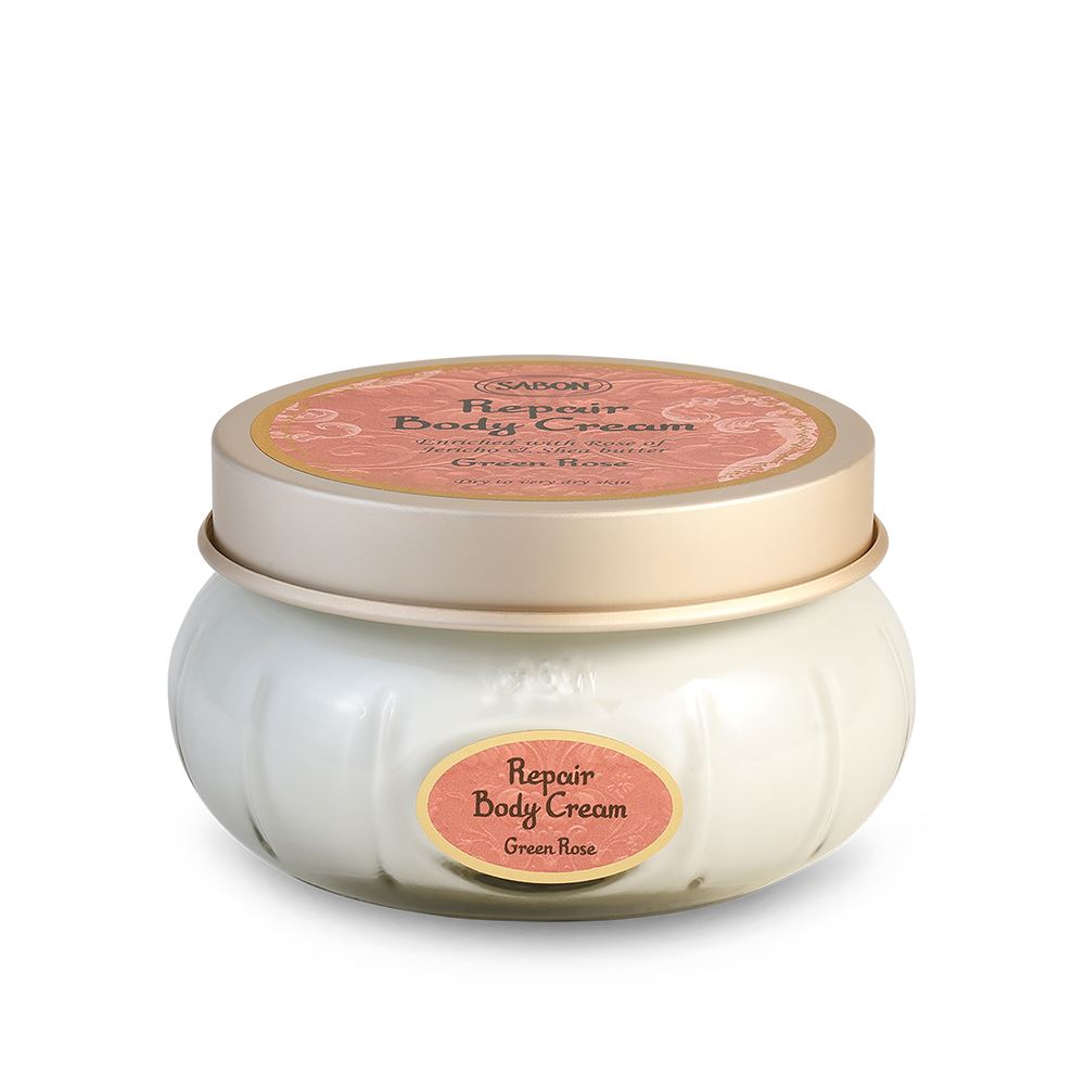 SABON 綠玫瑰身體保濕潤膚霜200ml