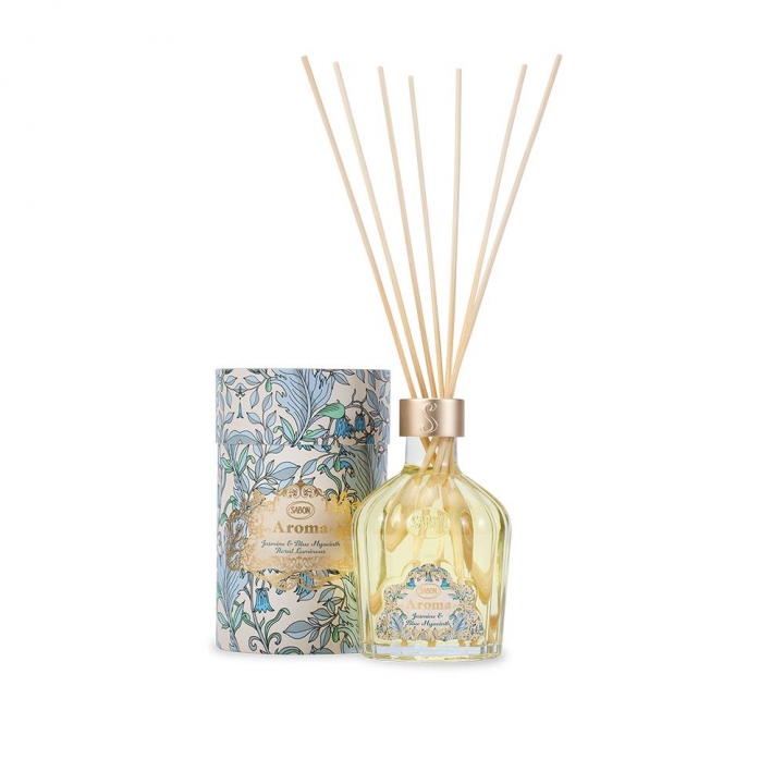 Aroma Jasmine & Blue Hyacinth 245ml典藏擴香組-典雅茉莉245ml