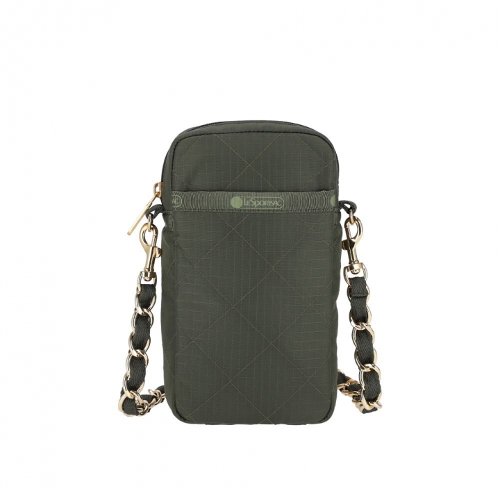 CHAIN MINI PHONE CRSBDY鍊帶迷你手機斜背包