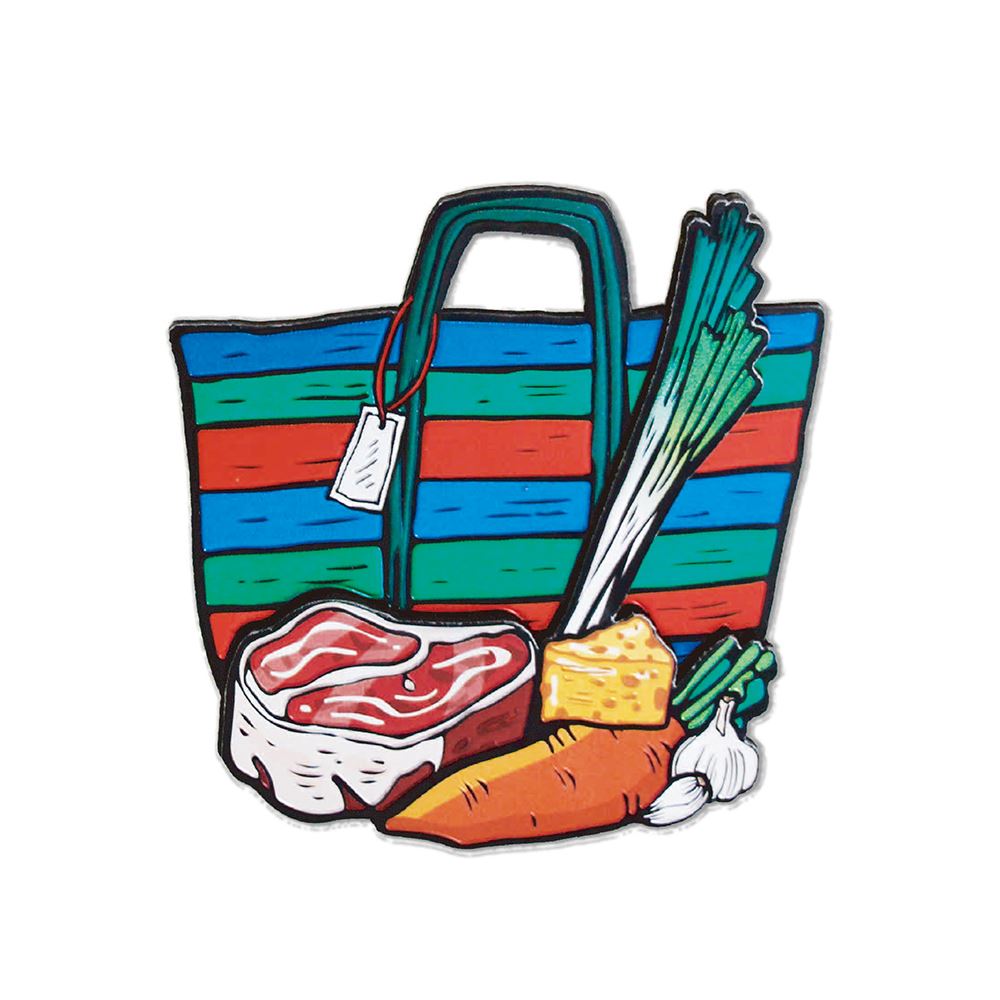 EVERRICH 金銀箔冰箱貼｜茄芷袋