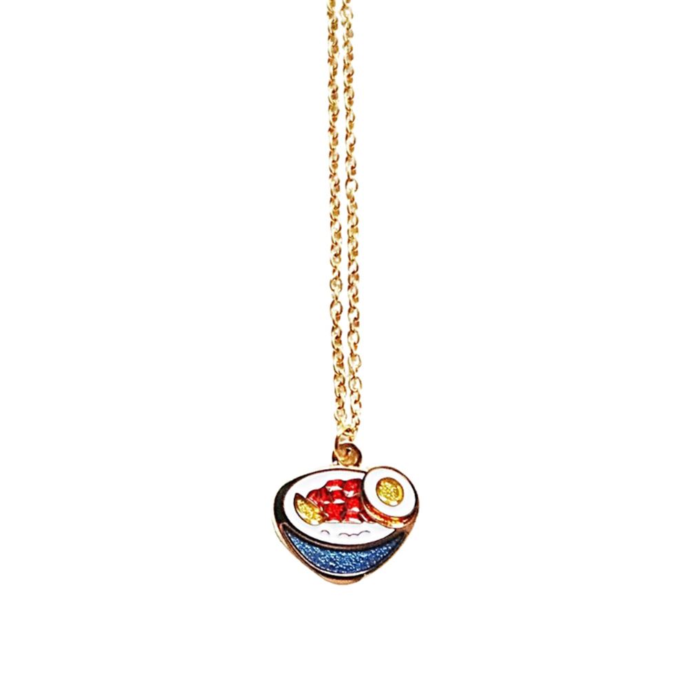 Yajhih design 卡片項鍊 Card Necklace 特色食物系列｜滷肉飯