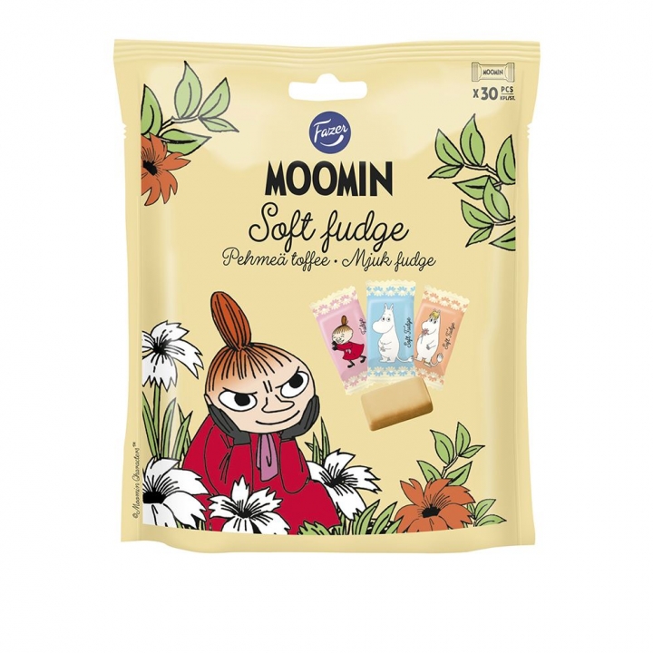FZ-MOOMIN CREAMY FUDGE 160GFazer 芬蘭 Moomin 嚕嚕米聯名焦糖奶油軟糖