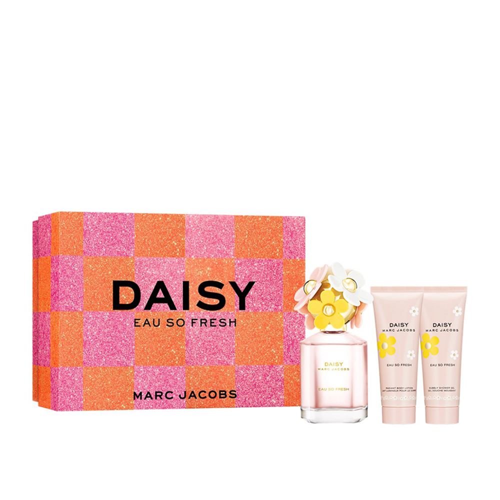 Marc Jacobs 《限定版》莫傑女士三件套雛菊花語女士淡香水節日禮物套裝