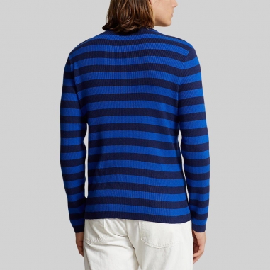 LS STRIPE CN-LONG SLEEVE-PULLOVER男性毛衣針織衫