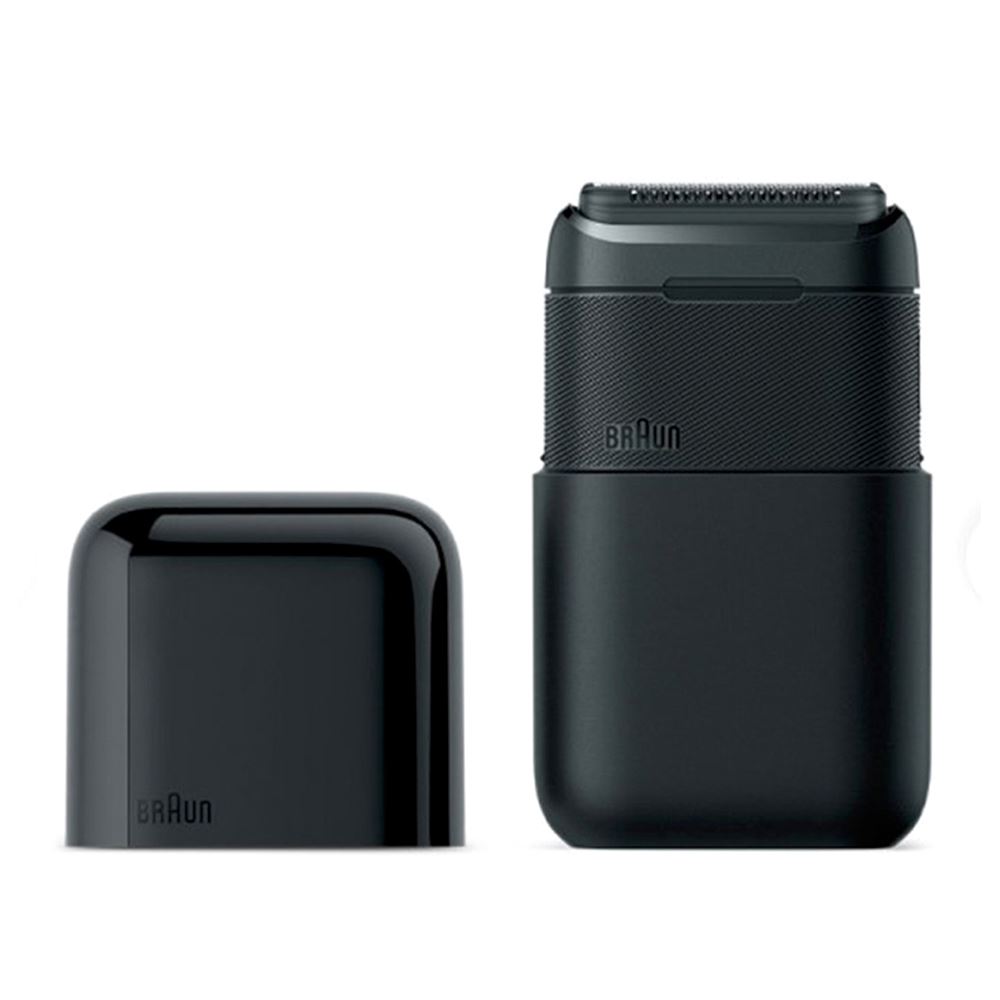 Braun BRAUN 德國百靈 |黑子彈口袋充電式電動刮鬍刀 酷炫黑 M1012