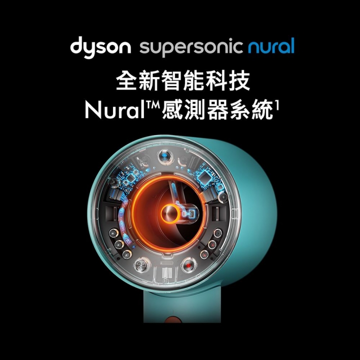 Dyson 戴森｜Supersonic Nural 全新一代負離子智能溫控吹風機 HD16 綠松石