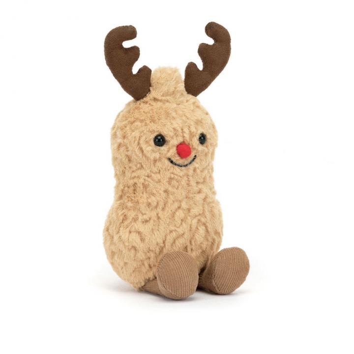 JELLYCAT｜Amuseable Peanut Reindeer 趣味麋鹿花生 15cm