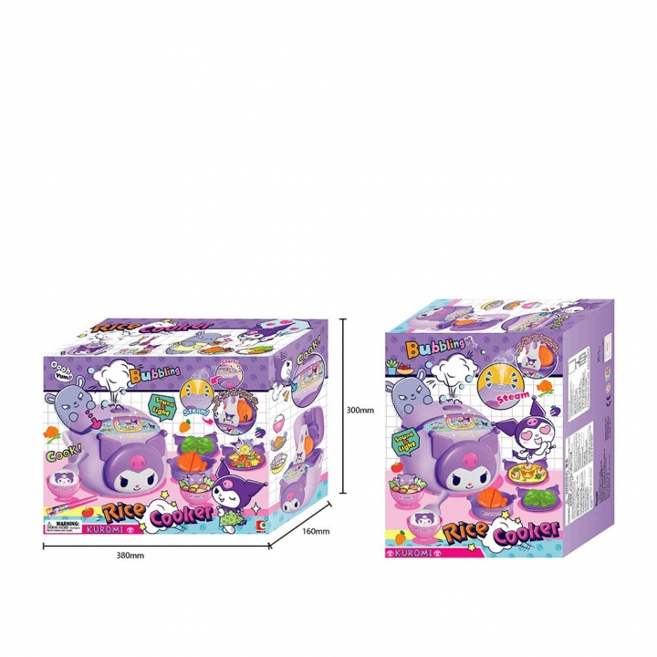 Sanrio 三麗鷗｜酷洛米仿真家家酒蒸氣電鍋玩具組