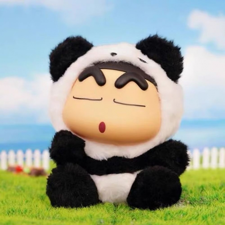 ANIMAL 蠟筆小新動物搪膠毛絨vol.1系列盲盒公仔玩偶 (單入隨機出貨)