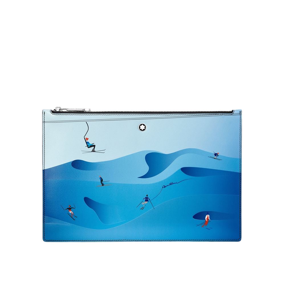 Montblanc 萬寶龍大師傑作（大班）系列風景滑雪者收納包