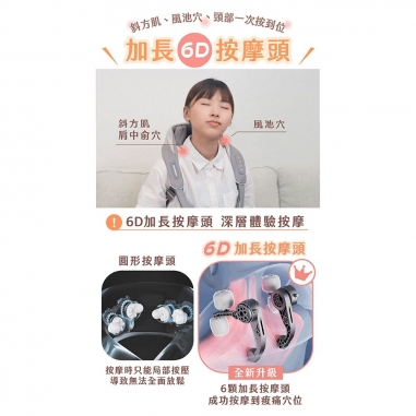 BLAUPUNKT 智慧溫感無線肩頸按摩器 BPB-M19BUBLAUPUNKT 藍寶|智慧溫感無線肩頸按摩器 BPB-M19BU