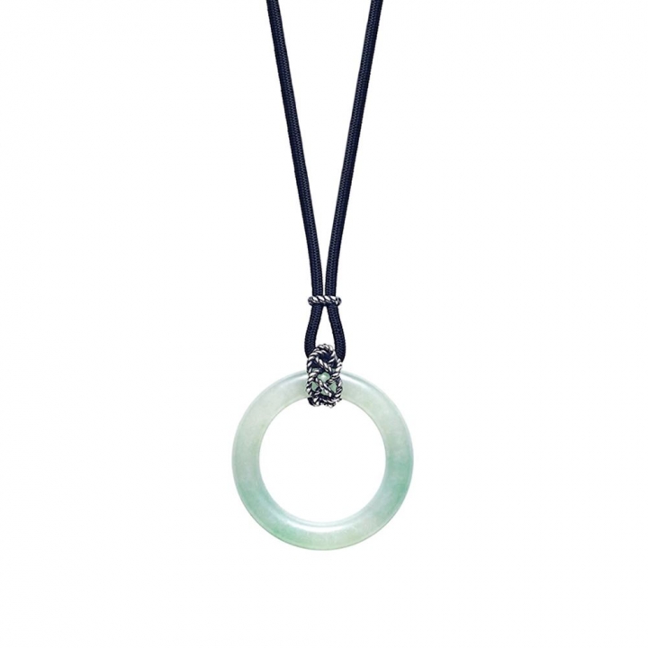 Royal Treasure _Jade Necklace_Fortune御寶系列_翡翠項鍊_雙錢紋寶