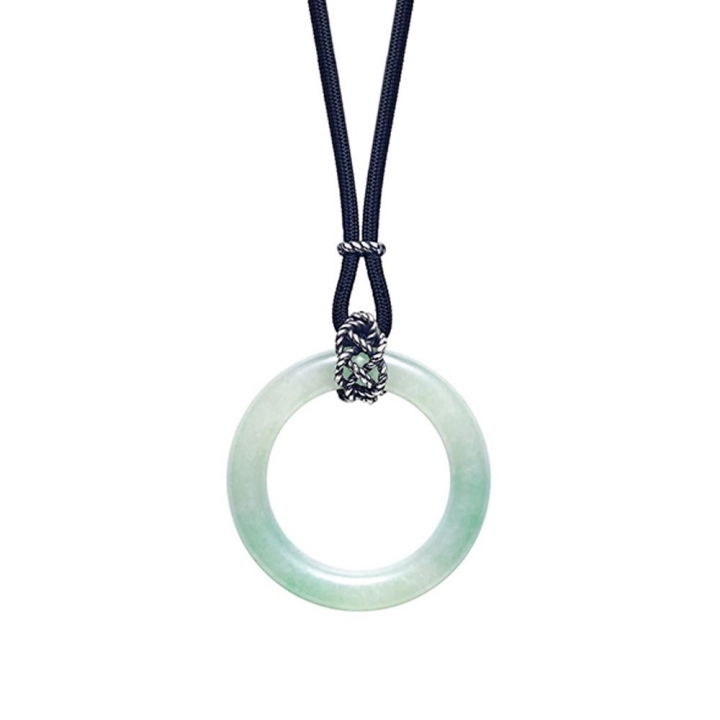 Royal Treasure _Jade Necklace_Fortune御寶系列_翡翠項鍊_雙錢紋寶