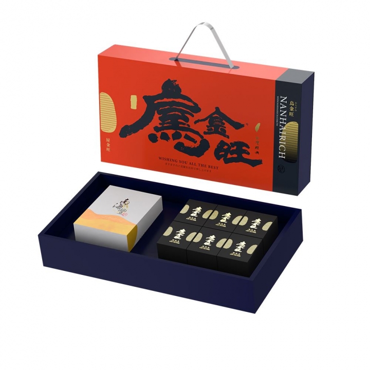 烏金旺｜烏魚子鳳梨酥蛋捲經典大禮盒【預購商品】