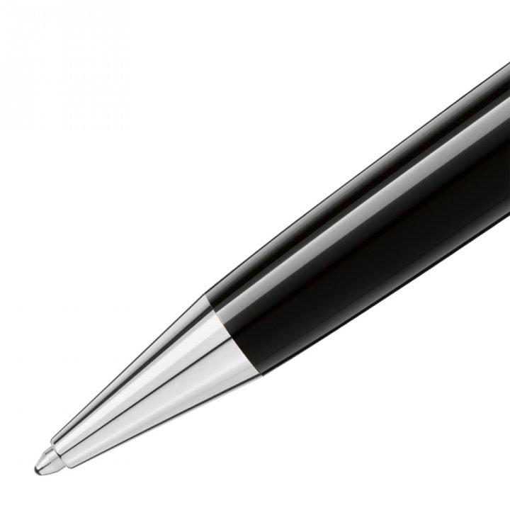 Montblanc Meisterstuck Platinum-Coated Midsize Ballpoint Pen萬寶龍大師傑作（大班）系列鍍鉑金 Midsize 原子筆
