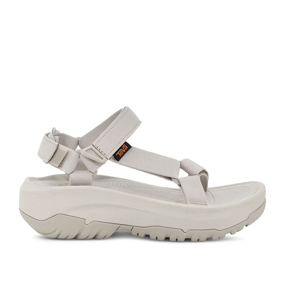 TEVA TEVA｜快乾織帶魔鬼氈厚底機能運動涼鞋 Hurricane XLT Ampsole 女鞋 霧灰色