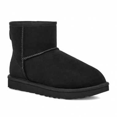 UGG|Women's Classic Mini II-雪靴 黑色