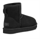 UGG|Women s Classic Mini II 防潑水輕量雪靴 黑色__thumbnail