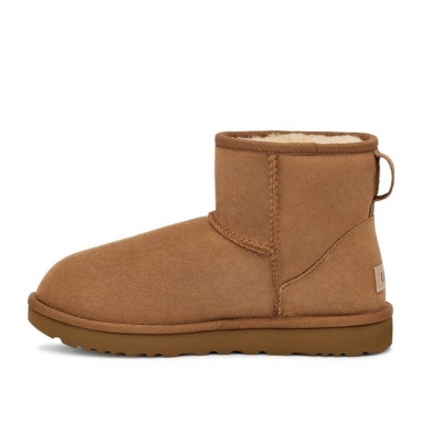 2964543000950UGG|Women's Classic Mini II 防潑水輕量雪靴 栗子棕