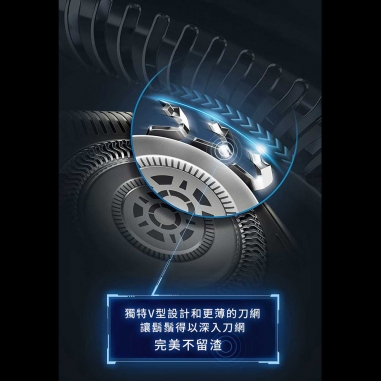 Philips 飛利浦|全新AI 5智能系列三刀頭電鬍刀 S5889/60Philips 飛利浦|全新AI 5智能系列三刀頭電鬍刀 S5889/60