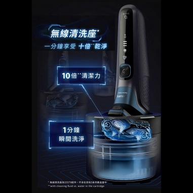Philips 飛利浦|全新AI 5智能系列三刀頭電鬍刀 S5889/60Philips 飛利浦|全新AI 5智能系列三刀頭電鬍刀 S5889/60