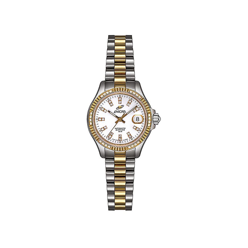 Enicar ENICAR半金自動女士腕錶